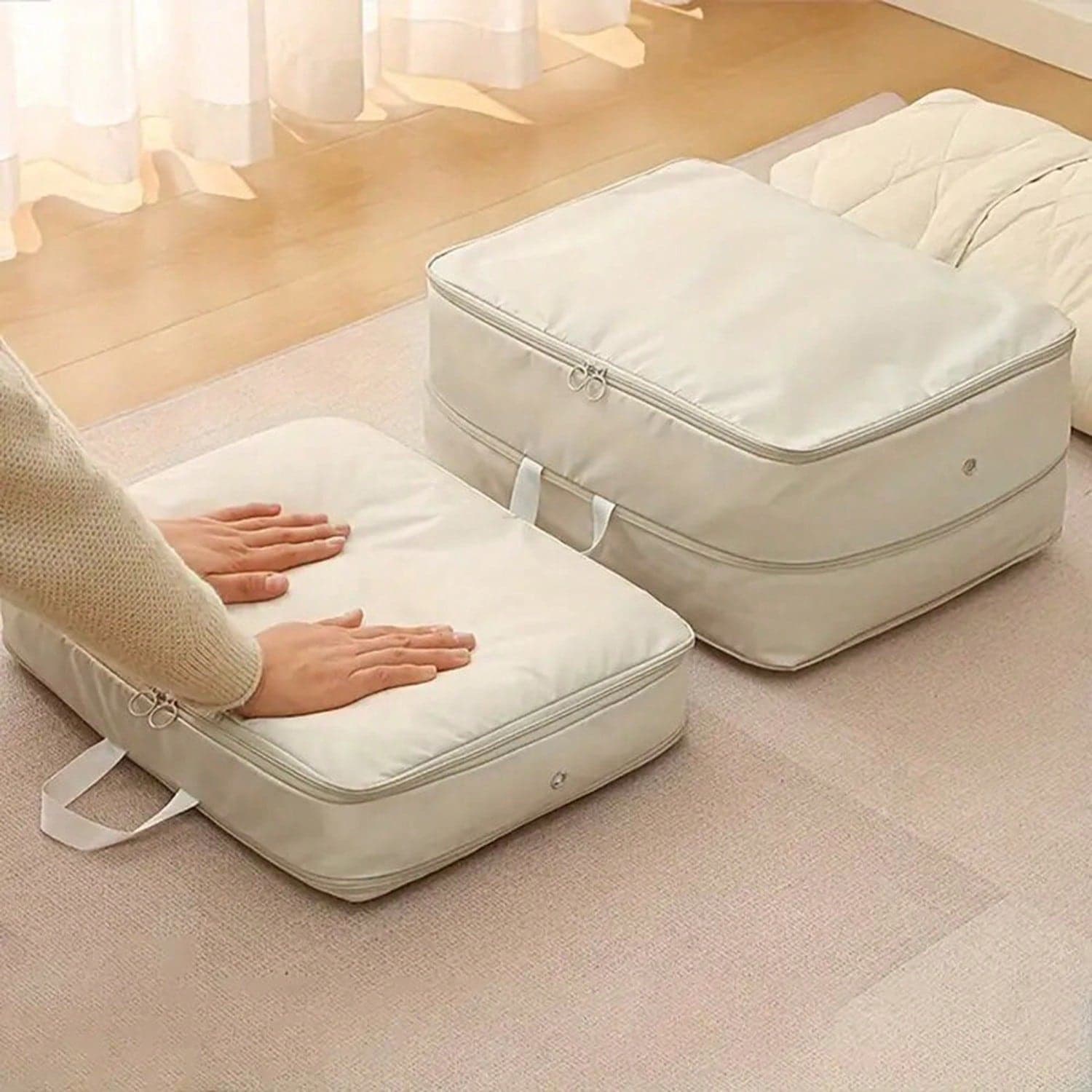 1 pièce Sac de compression de vêtements pour économiser de lespace pour voyager et organiser la maison