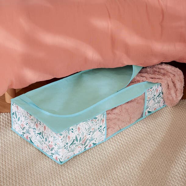 Housse sous le lit Fleur de porcelaine